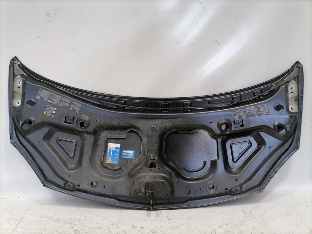 Renault Twingo 2 original Motorhaube NV676 schwarz Facelift Bj.2014